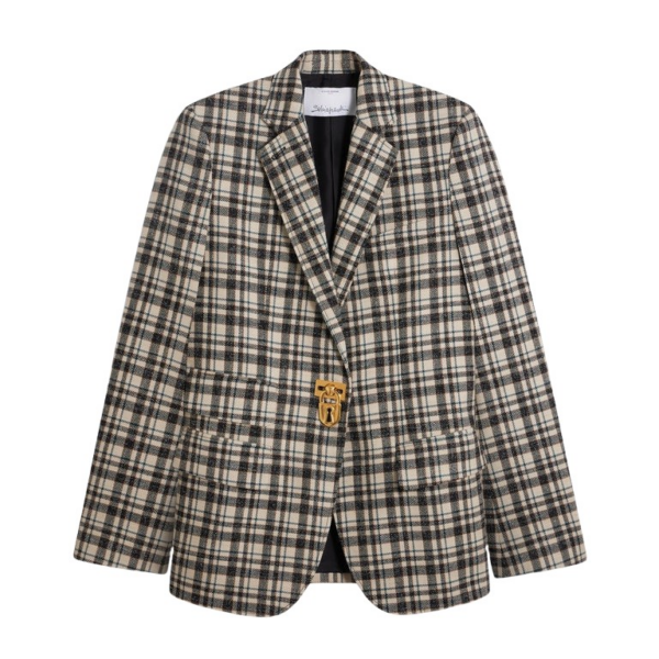 Schiaparelli Padlock Jacket Jackets in Schiaparelli Authentic Luxury Fashion at Coveti