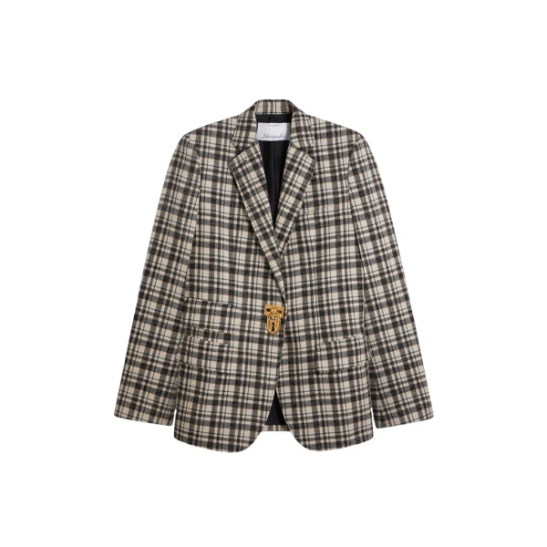 Schiaparelli Padlock Jacket Jackets in Schiaparelli Authentic Luxury Fashion at Coveti