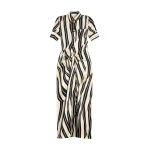 Schiaparelli Paintbrush Pareo Shirt Dress Dresses in Schiaparelli Authentic Luxury Fashion at Coveti