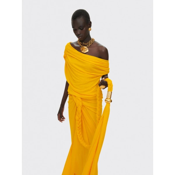 Schiaparelli Pareo Braid Skirt Skirts in Schiaparelli Authentic Luxury Fashion at Coveti
