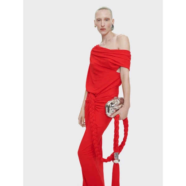Schiaparelli Pareo Braid Skirt Skirts in Schiaparelli Authentic Luxury Fashion at Coveti