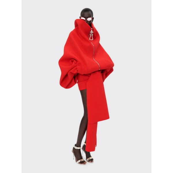Schiaparelli Pareo Neoprene Miniskirt Skirts in Schiaparelli Authentic Luxury Fashion at Coveti