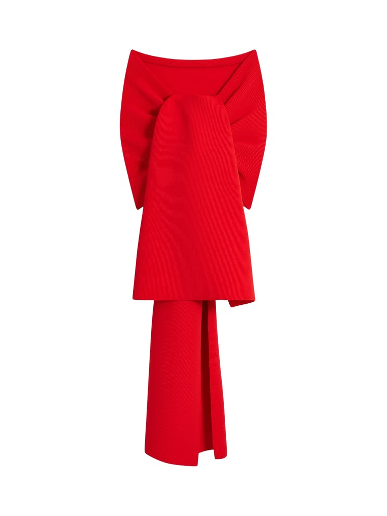 Schiaparelli Pareo Neoprene Miniskirt Skirt