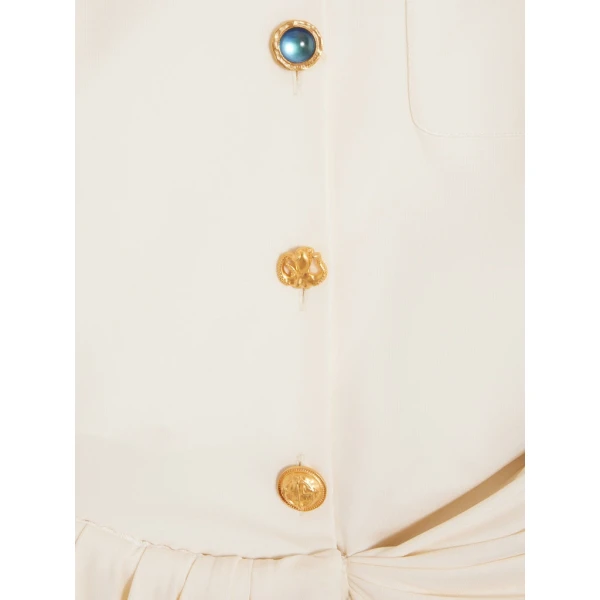 Schiaparelli Pareo Shirt Dress Dresses in Schiaparelli Authentic Luxury Fashion at Coveti