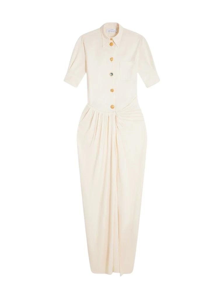 Schiaparelli-Pareo-Shirt-Dress52387_nobg Schiaparelli Pareo Shirt Dress Dresses in Schiaparelli Authentic Luxury Fashion at Coveti