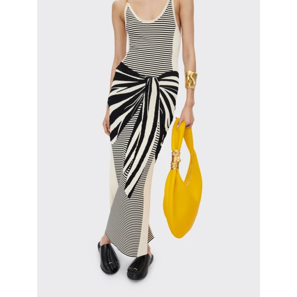 Schiaparelli Pareo Trompe L'Oeil Dress Dresses in Schiaparelli Authentic Luxury Fashion at Coveti