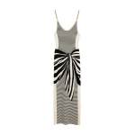 Schiaparelli Pareo Trompe L'Oeil Dress Dresses in Schiaparelli Authentic Luxury Fashion at Coveti