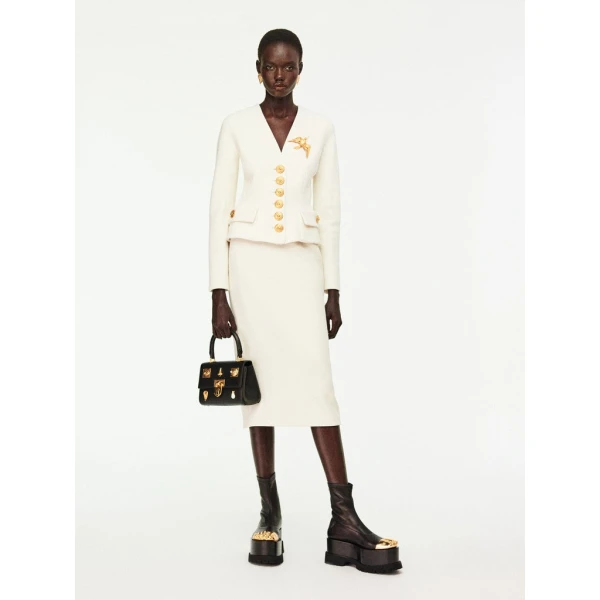 Schiaparelli Pencil Skirt Skirts in Schiaparelli Authentic Luxury Fashion at Coveti