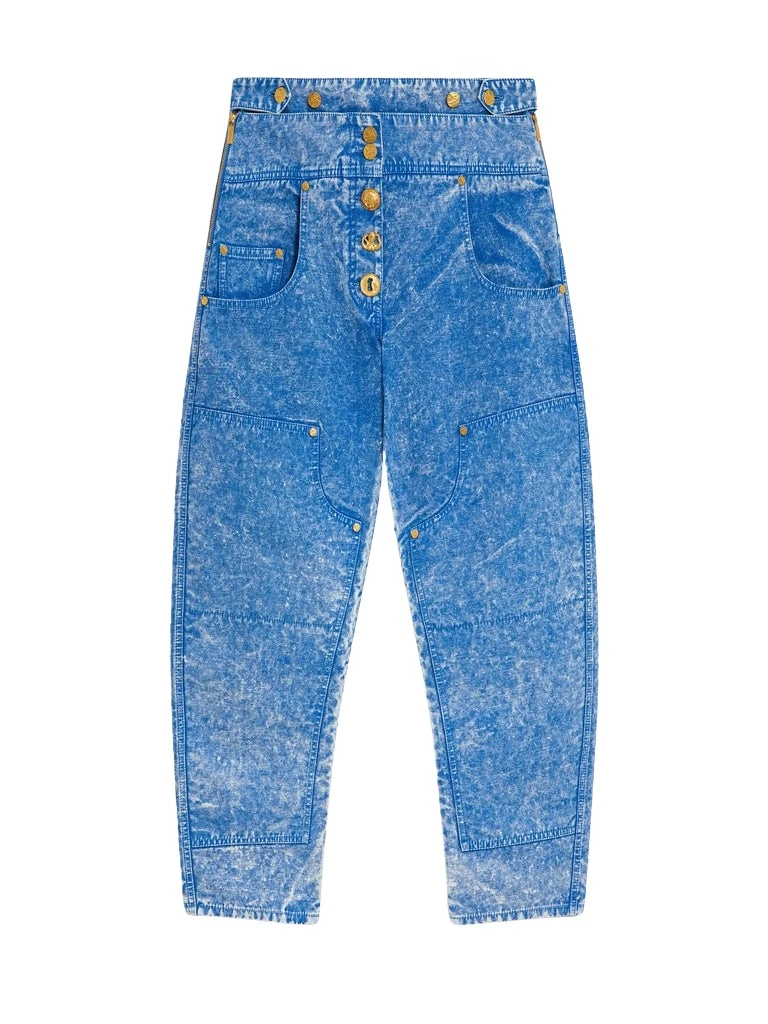 Schiaparelli-Perfect-Cotton-Cowboy-Pants18869_nobg Schiaparelli Perfect Cotton Cowboy Pants Pants in Schiaparelli Authentic Luxury Fashion at Coveti