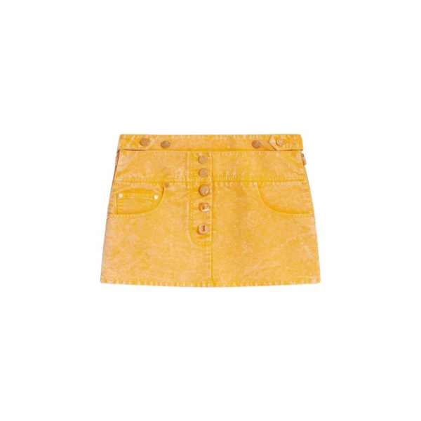 Schiaparelli Perfect Cotton Miniskirt Skirts in Schiaparelli Authentic Luxury Fashion at Coveti