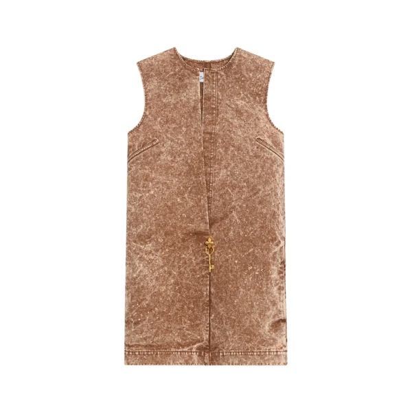 Schiaparelli Perfect Cotton Sleeveless Dress Dresses in Schiaparelli Authentic Luxury Fashion at Coveti