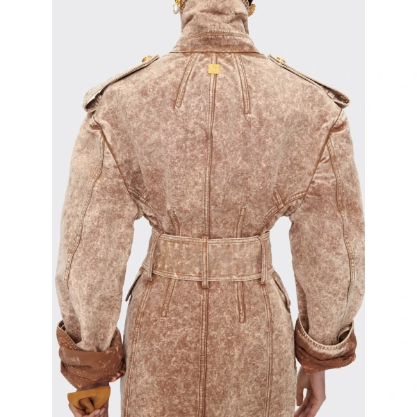 Schiaparelli Perfect Cotton Trench Coats in Schiaparelli Authentic Luxury Fashion at Coveti