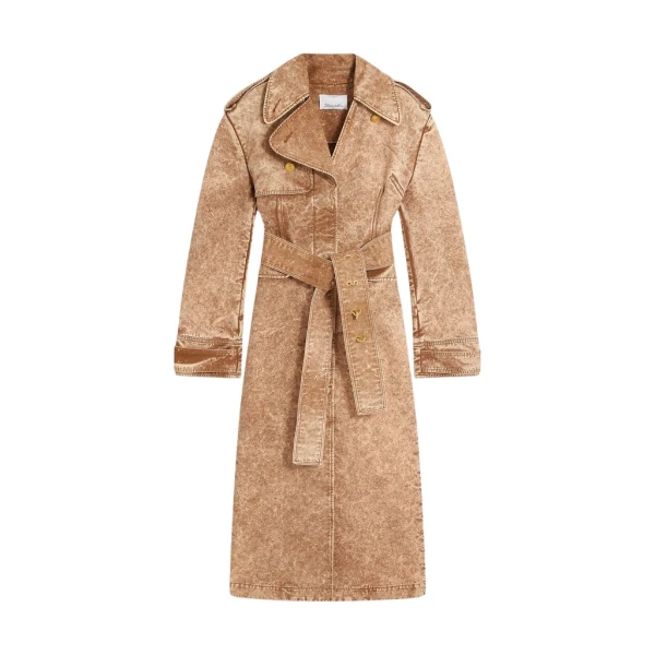Schiaparelli Perfect Cotton Trench Coats in Schiaparelli Authentic Luxury Fashion at Coveti