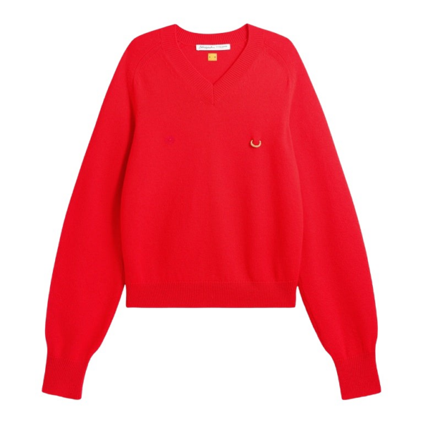Schiaparelli Pierced Jumper Knitwear in Schiaparelli Authentic Luxury Fashion at Coveti
