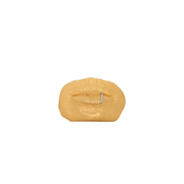 Schiaparelli Pierced Mouth Bijoux Minaudière