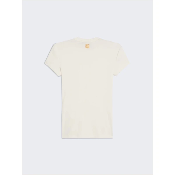 Schiaparelli Pierced T-Shirt Tops in Schiaparelli Authentic Luxury Fashion at Coveti