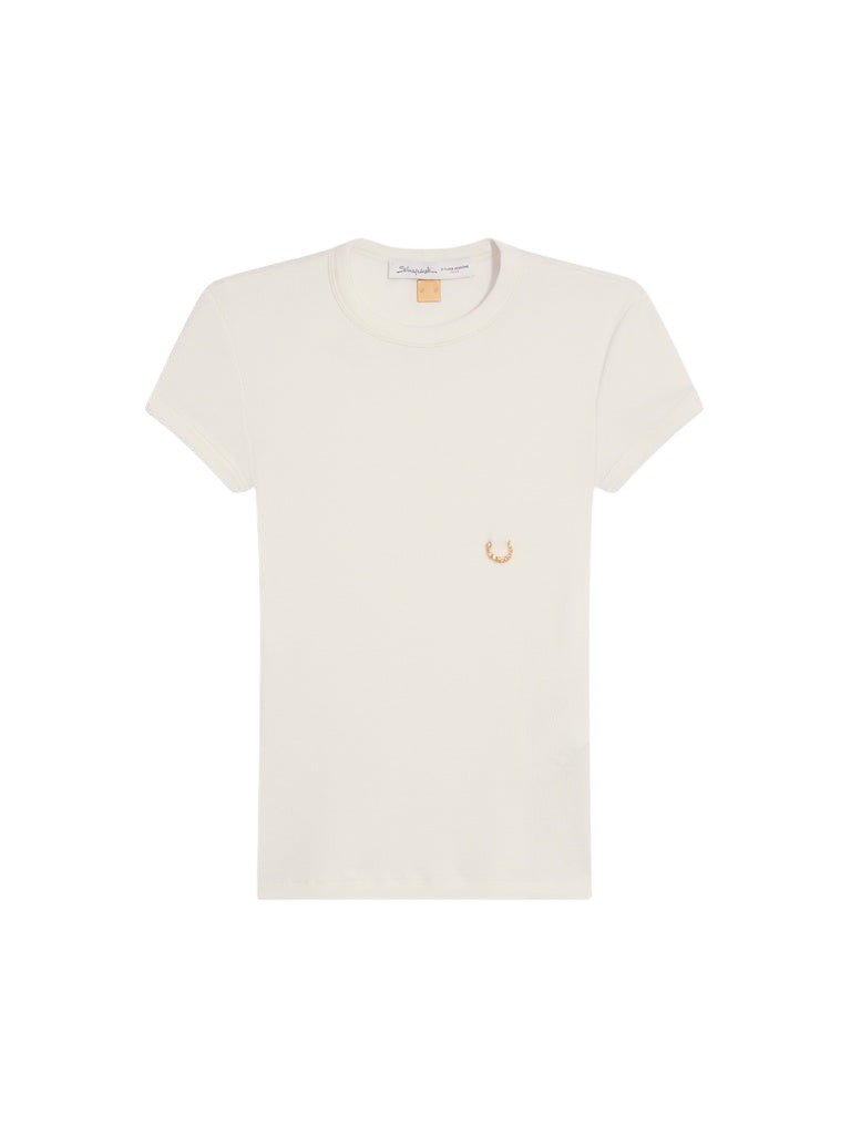 Schiaparelli Pierced T-Shirt Top