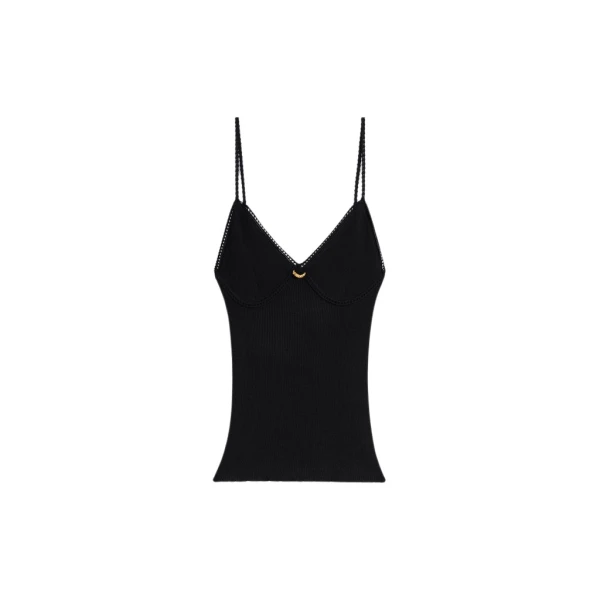 Schiaparelli Piercing Camisole Tops in Schiaparelli Authentic Luxury Fashion at Coveti