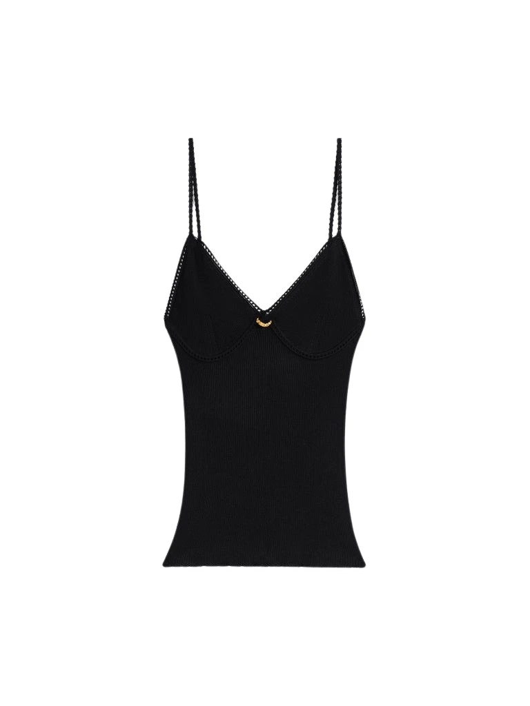 Schiaparelli-Piercing-Camisole80850_nobg Schiaparelli Piercing Camisole Tops in Schiaparelli Authentic Luxury Fashion at Coveti