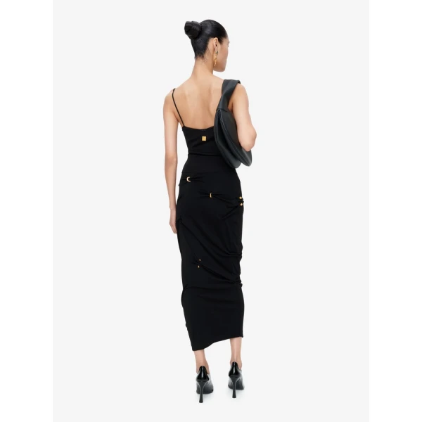 Schiaparelli Piercings Pencil Skirt Skirts in Schiaparelli Authentic Luxury Fashion at Coveti