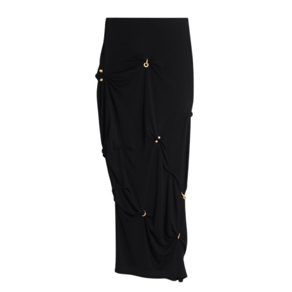 Schiaparelli Piercings Pencil Skirt Skirts in Schiaparelli Authentic Luxury Fashion at Coveti
