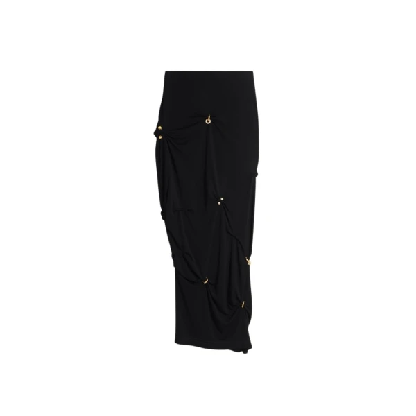 Schiaparelli Piercings Pencil Skirt Skirts in Schiaparelli Authentic Luxury Fashion at Coveti