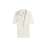 Schiaparelli Piercings Polo Tops in Schiaparelli Authentic Luxury Fashion at Coveti