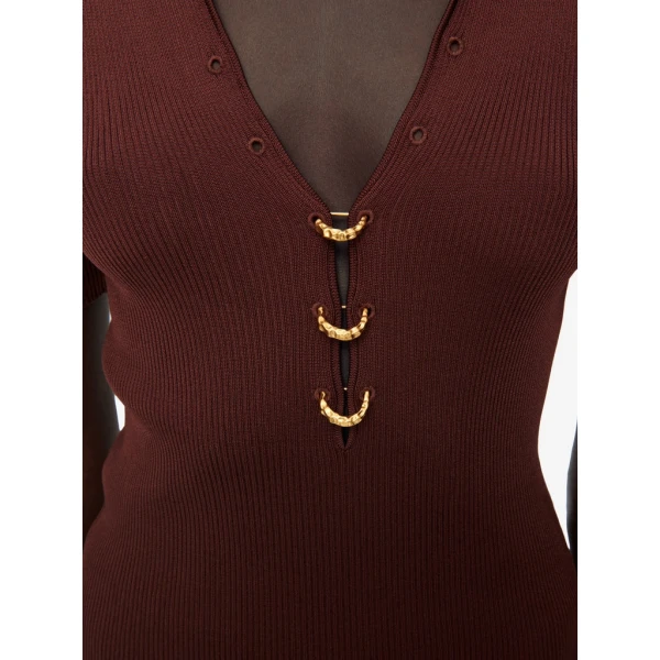 Schiaparelli Piercings Polo Tops in Schiaparelli Authentic Luxury Fashion at Coveti