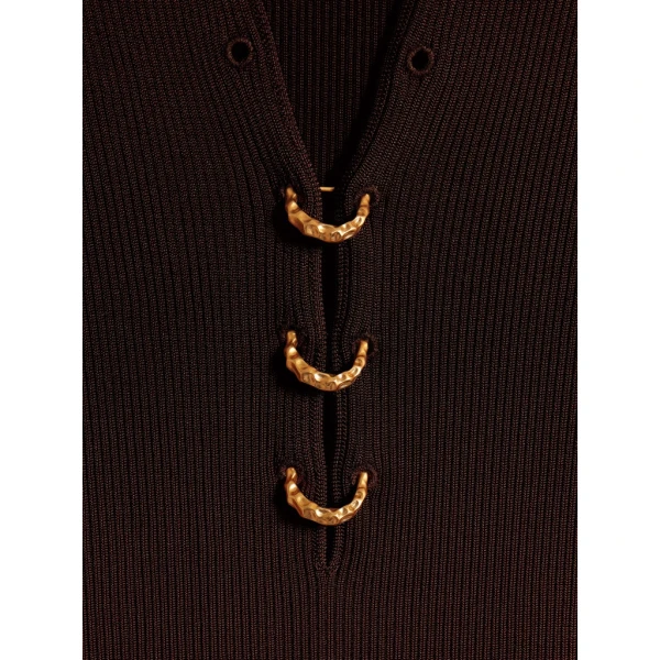 Schiaparelli Piercings Polo Tops in Schiaparelli Authentic Luxury Fashion at Coveti