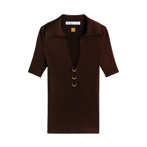 Schiaparelli Piercings Polo Tops in Schiaparelli Authentic Luxury Fashion at Coveti