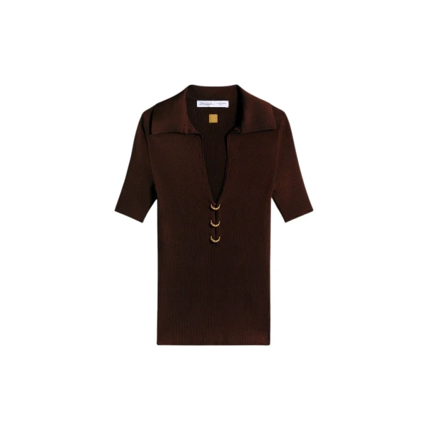 Schiaparelli Piercings Polo Tops in Schiaparelli Authentic Luxury Fashion at Coveti