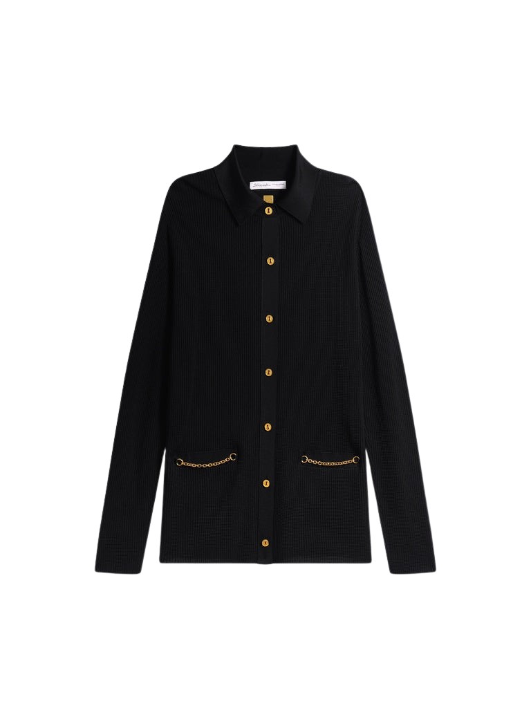 Schiaparelli Pyjama Shirt Loungewear in Schiaparelli Authentic Luxury Fashion at Coveti