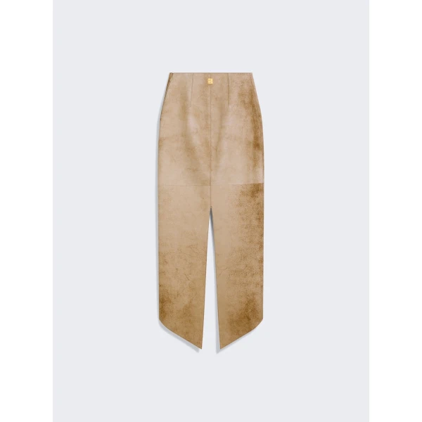 Schiaparelli Round Hem Pencil Skirt Skirts in Schiaparelli Authentic Luxury Fashion at Coveti
