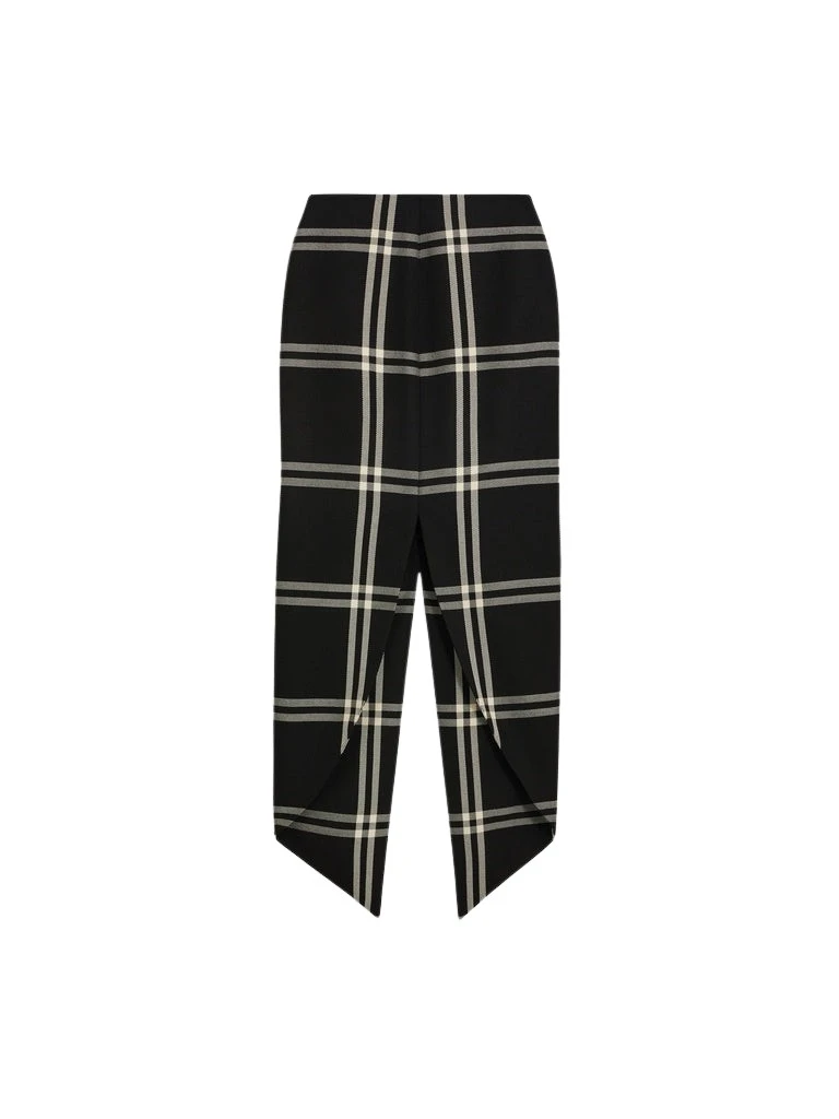 Schiaparelli-Round-Hem-Pencil-Skirt-388027_nobg Schiaparelli Round Hem Pencil Skirt Skirts in Schiaparelli Authentic Luxury Fashion at Coveti