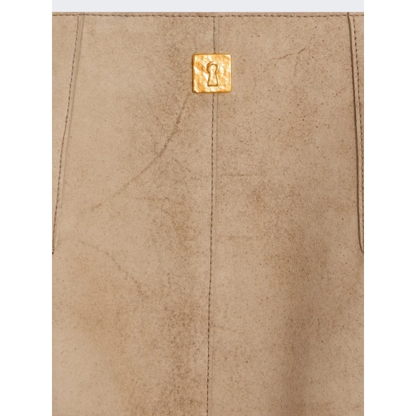 Schiaparelli Round Hem Pencil Skirt Skirts in Schiaparelli Authentic Luxury Fashion at Coveti