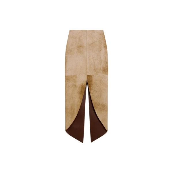 Schiaparelli Round Hem Pencil Skirt Skirts in Schiaparelli Authentic Luxury Fashion at Coveti