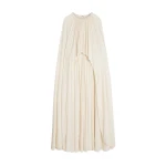 Schiaparelli Ruched Cape Dress Dresses in Schiaparelli Authentic Luxury Fashion at Coveti