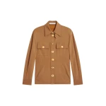 Schiaparelli Safari Cupro Shirt Tops in Schiaparelli Authentic Luxury Fashion at Coveti