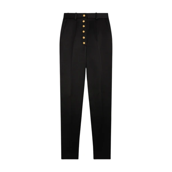 Schiaparelli Satin Cigarette Pants Pants in Schiaparelli Authentic Luxury Fashion at Coveti