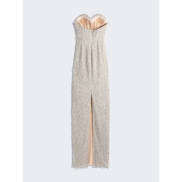 Schiaparelli Sequin Bustier Dress Dresses in Schiaparelli Authentic Luxury Fashion at Coveti