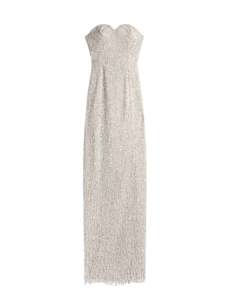 Schiaparelli Sequin Bustier Dress Dresses in Schiaparelli Authentic Luxury Fashion at Coveti