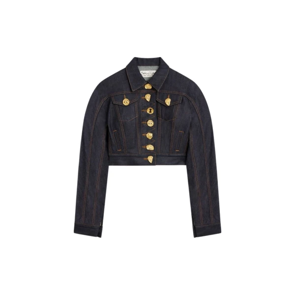 Schiaparelli Short Jacket With Rounded Sleeves Jackets in Schiaparelli Authentic Luxury Fashion at Coveti
