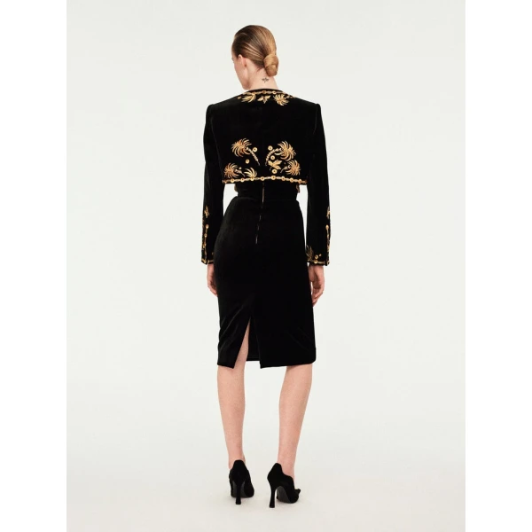 Schiaparelli Skeleton Bustier Dress Dresses in Schiaparelli Authentic Luxury Fashion at Coveti