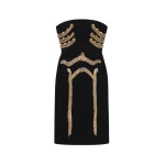 Schiaparelli Skeleton Bustier Dress Dresses in Schiaparelli Authentic Luxury Fashion at Coveti