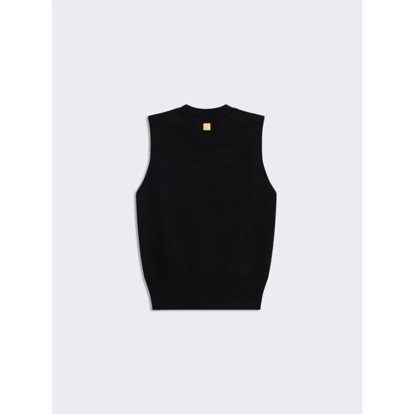 Schiaparelli Sleeveless Jumper Knitwear in Schiaparelli Authentic Luxury Fashion at Coveti