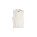 Schiaparelli Sleeveless Jumper Knitwear in Schiaparelli Authentic Luxury Fashion at Coveti