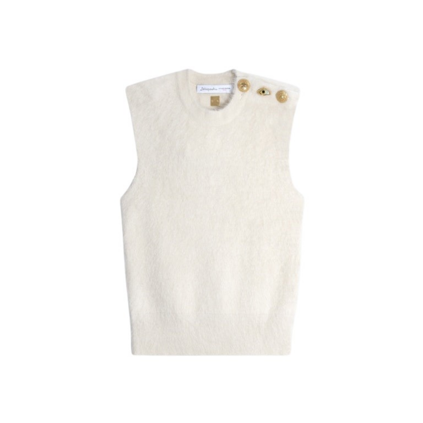 Schiaparelli Sleeveless Jumper Knitwear in Schiaparelli Authentic Luxury Fashion at Coveti