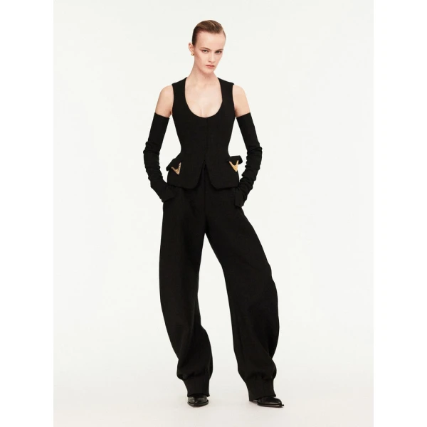 Schiaparelli Sleeveless Waistcoat Jackets in Schiaparelli Authentic Luxury Fashion at Coveti