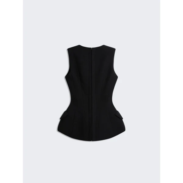 Schiaparelli Sleeveless Waistcoat Jackets in Schiaparelli Authentic Luxury Fashion at Coveti