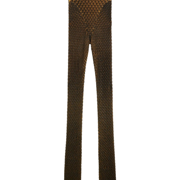 Schiaparelli Snake Scale Trompe L'Oeil Bootcut Pants Pants in Schiaparelli Authentic Luxury Fashion at Coveti